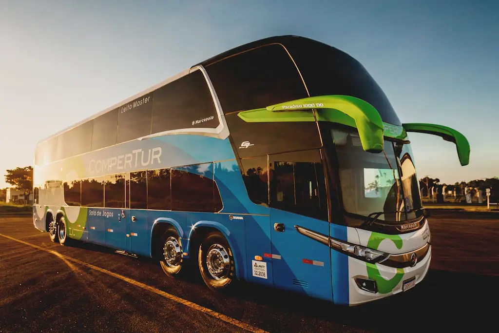 Rider checking real-time bus arrival information